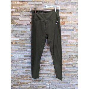Gymshark Olive Green Fitness Leggings Women's Size Medium